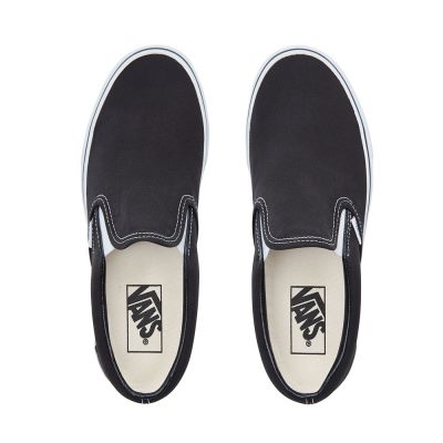 Vans Classic Slip-On - Erkek Slip-On Ayakkabı (Siyah)